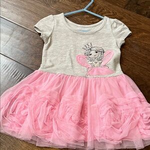 1989 Place Gray and Pink Kids Dress